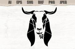 Stencil Goat Head Product Image 1