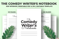 The Comedy Writer&#039;s Notebook KDP Interior Product Image 1