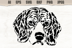 Stencil Dog Portrait Product Image 1