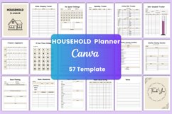HOUSEHOLD Planner Canva Interior Product Image 1