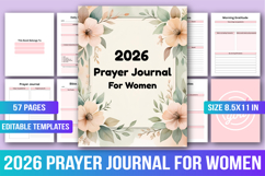 2026 Prayer Journal For Women Product Image 1