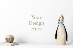 Farmhouse style mockup, Empty Wall, JPG Product Image 1