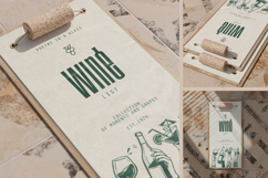Cork Clip Wine List Clipboard Mockup Product Image 1