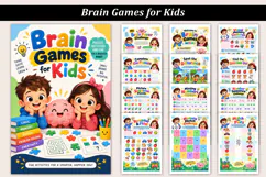 Brain Games for Kids | Printable Puzzle & Activity Workbook Product Image 1