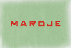 Mardje Font Product Image 1