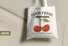 Farm Fresh Market&#039;s Vintage Fruit Tee Sublimation Design 01 Product Image 3