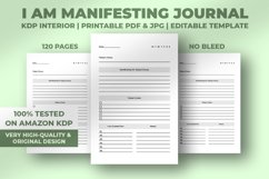 I Am Manifesting Journal KDP Interior Product Image 1