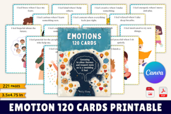 Emotion 120 Cards Printable Product Image 1