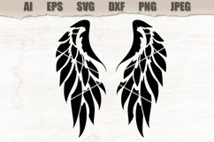 Stencil Angel Wings Product Image 1