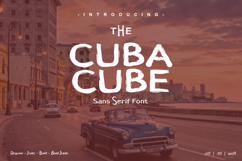 Cuba Cube Font Product Image 1