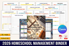 2026 Homeschool Management Binder Product Image 1