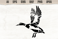 Stencil Flying Goose Product Image 1