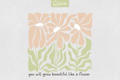 Boho Floral Quotes Sublimation Product Image 1