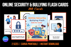 Online Security &amp; Bullying Flash Cards Product Image 1