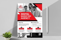 Red Corporate Flyer for Business Product Image 1