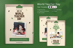 Genial - World Teacher Day Flyer Product Image 1
