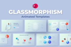 Animated Glassmorphism PowerPoint Presentation Template Product Image 1