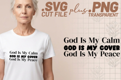 4x God Is My Calm Still Good Mercy SVG Cut Files Cricut Product Image 2