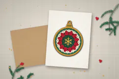 3D Layered Christmas Ornament SVG Product Image 2