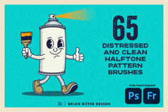 Halftone Photoshop Brushes Product Image 2