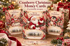 Printable Christmas Money Cards Product Image 1
