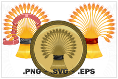 Greek Amphora with Sheaf of Wheat Product Image 1