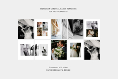Instagram Carousel Canva Templates | Wedding Photography Product Image 11