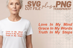 4x Love Grace Truth Waiting Storm Panic SVG Cut Files Cricut Product Image 2