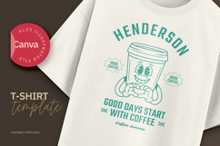 Coffee Love T-shirt Design Product Image 1