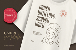 Bakery Quote Cute Graphic T-Shirt Design Product Image 1