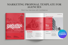 Canva Marketing Proposal Template 12-Page Business Proposal Product Image 1