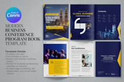 Modern Business Conference Program Book Template Product Image 1