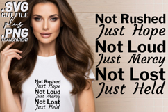 4x Not Rushed Open Hands Praise First SVG Cut Files Cricut Product Image 2