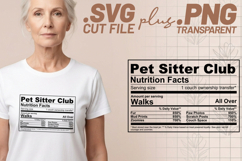 4x Funny Quotes Pet Sitter Club Energy Mode SVG Cut Files Product Image 2