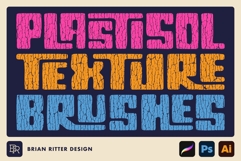 Plastisol Texture Brushes Product Image 1