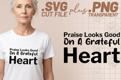 4x Praise Over Fear Prayed Over SVG Cut Files Cricut Product Image 2
