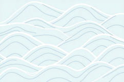 Ocean Waves Pattern Background Product Image 1
