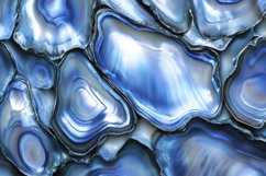 Blue Abalone Texture Background Wallpaper Product Image 1