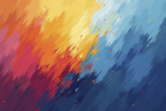 Colorful Watercolor Brush Background Product Image 1