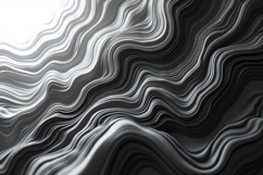 Black White Wavy Background Product Image 1