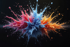 Colorful Explosion Background Product Image 1