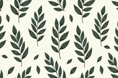 Green Leaf Pattern Background Product Image 1