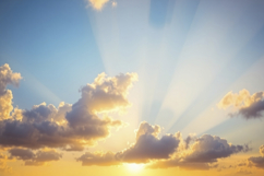 Blue Sky With Clouds Background Product Image 1