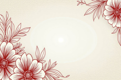 Floral Border Background Product Image 1