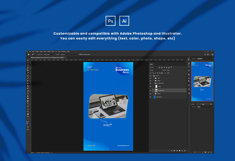 Modern Business Instagram Post &amp; Story Template Product Image 2
