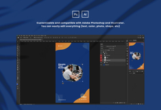 Puzzle Company Instagram Post &amp; Story Template Product Image 2