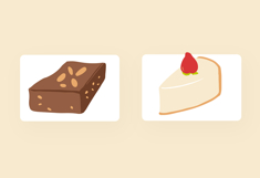 Puffy Cute Dessert Illustration Set Product Image 2