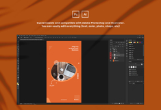 Creative Agency Instagram Post and Story Ads Product Image 2