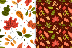 Autumn Leaves Clipart PNG | SVG Fall Clip Art Bundle Foliage Product Image 4