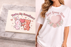 Cute Valentine Love SVG Bundle Product Image 8